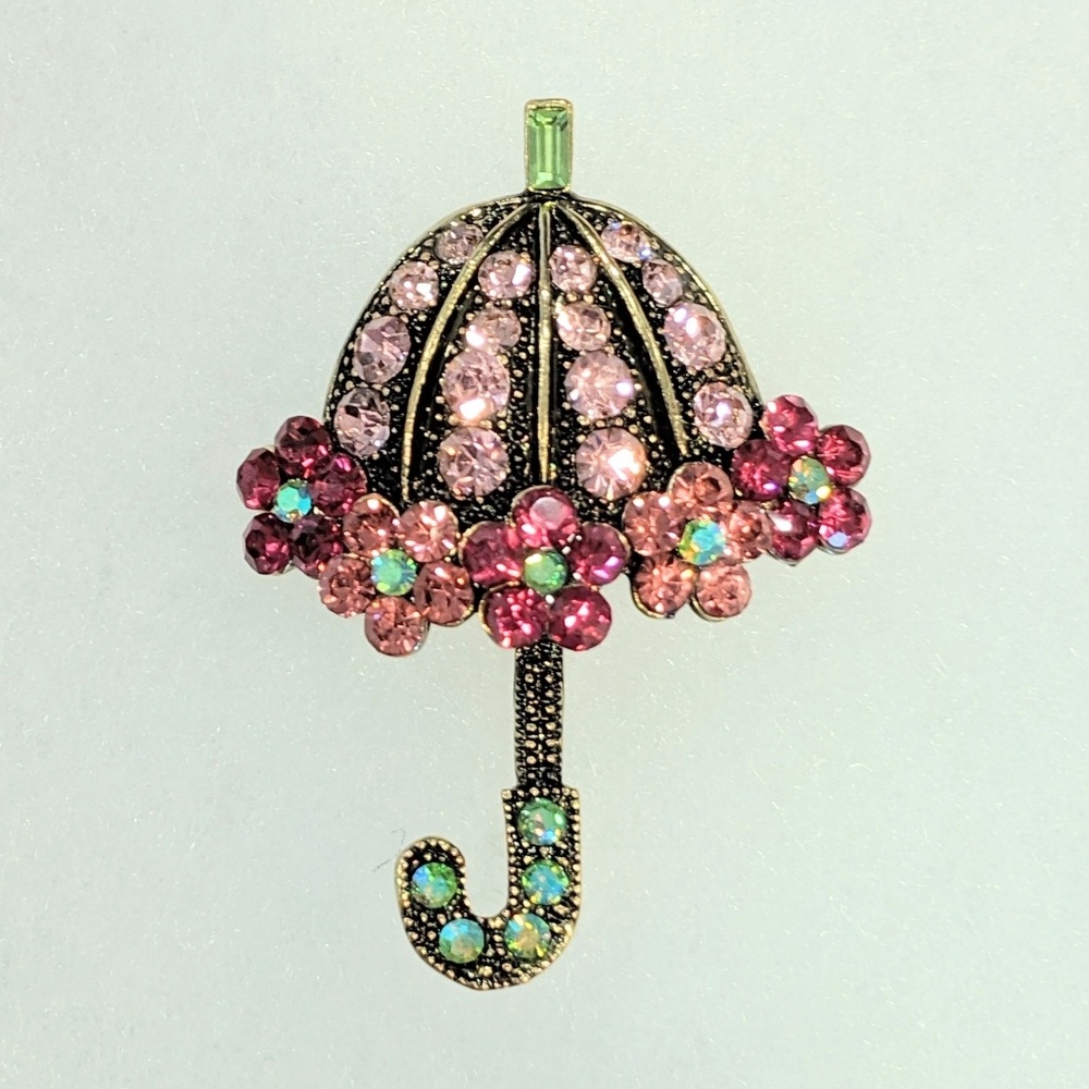 🆕‼️Swarovski Pin ☂️🌦️